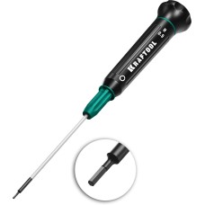 KRAFTOOL Precision, Hex0.9, отвертка для точных работ (25685-0.9)