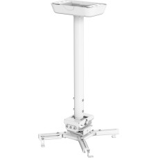CACTUS Кронштейн для проектора CS-PROF021M-WT белый макс.35кг потолочный поворот и наклон