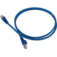 Патч-корд LANMASTER Патч-корд LAN-PC45/U5E-7.0-BL UTP RJ-45 вил.-вилка RJ-45 кат.5E 7м синий LSZH (уп.:1шт)