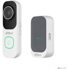 DAHUA DH-VDKP01-WG (KIT/DH-IPC-DB41AP-0210B-White/DH-IPC-DS1AP-Grey) Комплект: Дверной звонок DH-DB41AW + Динамик DH-DS1AG