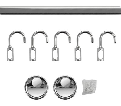 Аксессуары для ванной комнаты и туалета САНАКС 1215 Вешалка с пятью крючками прямая