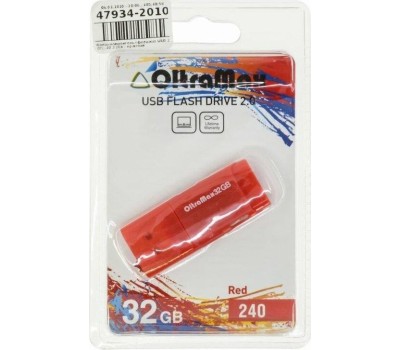 USB флэш-накопитель OLTRAMAX OM-32GB-240-красный