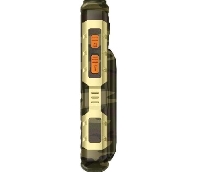 Телефон мобильный BQ 2430 Tank Power Camouflage/Gold