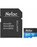Карта памяти NETAC 64Gb MicroSD P500 + SD адаптер (NT02P500STN-064G-R)