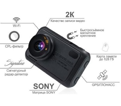 Видеорегистратор TRENDVISION HYBRID SIGNATURE EVO WI 2CH