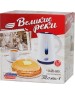 Чайник электрический ВЕЛИКИЕ РЕКИ Томь-1 белый/зеленый, 1,7 л