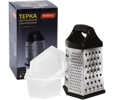 Терка MALLONY Терка шестигранная GR-002-8 (965006)