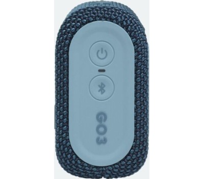 Колонка портативная JBL GO 3 BLU синяя (JBLGO3BLU) [ПИ]