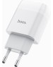 СЗУ HOCO (6931474712899) СЗУ HOCO C72A Glorious single port charger (белый)