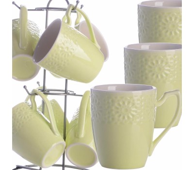 Набор кружек LORAINE 31387 желтый
