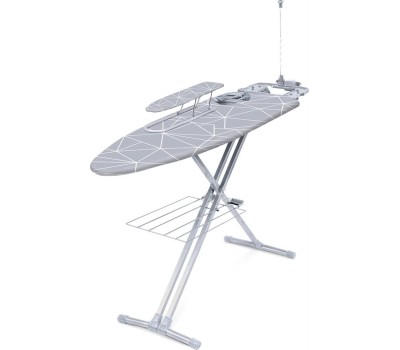 Гладильная доска NIKA НТ9/4 с линиями на сером