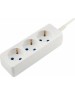 Удлинитель PROCONNECT (13-4210) 3 ГНЕЗДА, 5М, 3Х0,75 ММ2, С/З, БЕЛЫЙ