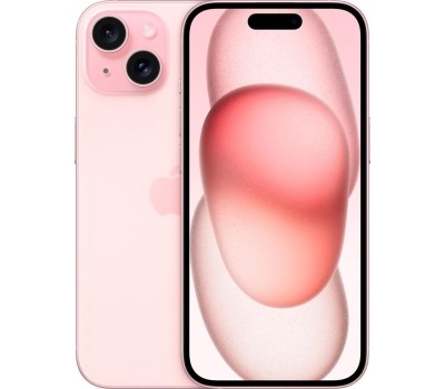 Смартфон APPLE iPhone 15 A3090 128Gb 1Sim Pink (Розовый) (MTP13HN/A)