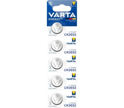 VARTA Батарея Energy CR2032 BL5 Lithium 3V CR2032 (5шт) блистер
