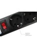 POWERCUBE SPG5-C2 1.9м (5 розеток) черный (коробка)