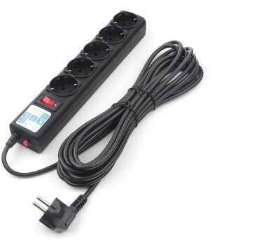 POWERCUBE SPG5-C2 1.9м (5 розеток) черный (коробка)