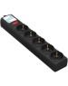 POWERCUBE SPG5-C2 1.9м (5 розеток) черный (коробка)