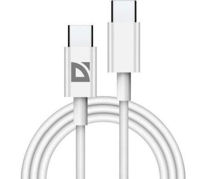 Кабель DEFENDER (87537) USB кабель F182 TypeC-TypeC 2м, белый