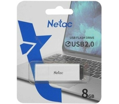 NETAC Флеш Диск 8GB U185 NT03U185N-008G-20WH USB2.0 белый