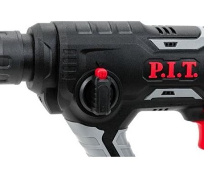 Перфоратор аккумуляторный P.I.T. Перфоратор SDS-Plus аккум. PBH20H-18A/1 (20В, 1,4Дж, 2реж, макс Ø18мм, 1акб 2Ач, ЗУ, кейс)