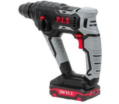 Перфоратор аккумуляторный P.I.T. Перфоратор SDS-Plus аккум. PBH20H-18A/1 (20В, 1,4Дж, 2реж, макс Ø18мм, 1акб 2Ач, ЗУ, кейс)