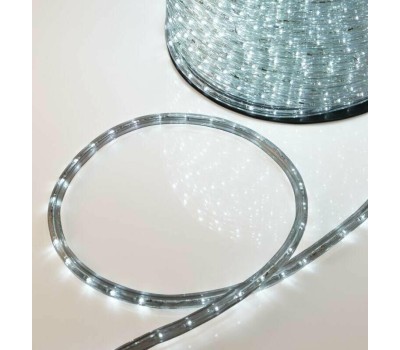 Лента светодиодная NEON-NIGHT Дюралайт LED двухжильный 230В 13мм 36 LED/м БЕЛЫЙ эффект мерцания модуль 1м бухта 100м