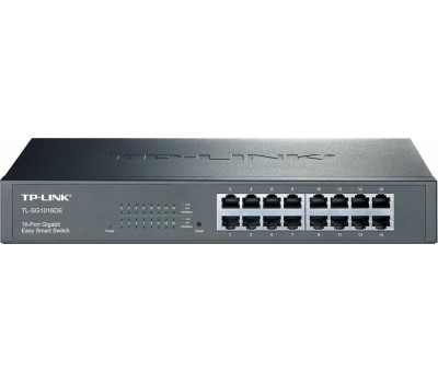 TP-LINK SMB TP-Link TL-SG1016DE Коммутатор Easy Smart с 16 гигабитными портами