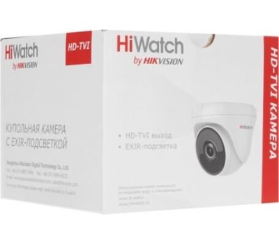 Камера видеонаблюдения HIWATCH Камера видеонаблюдения аналоговая DS-T233, 1920х1080 pix, 2.8 мм, белый [ds-t233 (2.8 mm)]