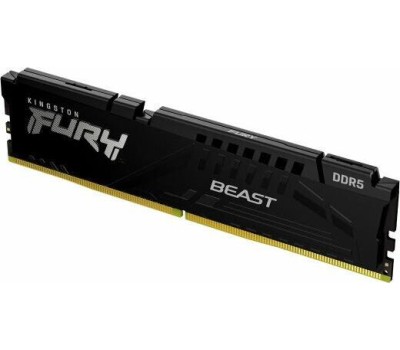 Оперативная память KINGSTON Оперативная память Fury Beast KF552C40BB-16 DDR5 - 1x 16ГБ 5200МГц, DIMM, Black, Ret