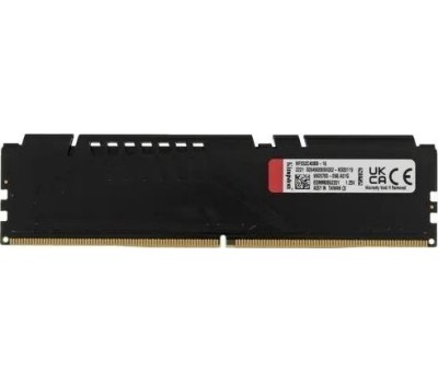 Оперативная память KINGSTON Оперативная память Fury Beast KF552C40BB-16 DDR5 - 1x 16ГБ 5200МГц, DIMM, Black, Ret