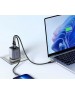 UGREEN Сетевое зарядное устройство CD294 (90573) Nexode 45W USB-C+USB-C PD GaN Fast Charger EU. Цвет: серый