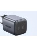 UGREEN Сетевое зарядное устройство CD294 (90573) Nexode 45W USB-C+USB-C PD GaN Fast Charger EU. Цвет: серый
