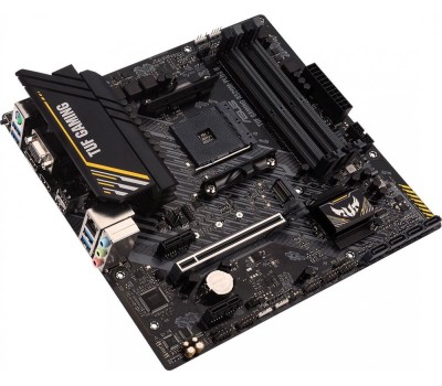 Материнская плата ASUS Материнская плата TUF GAMING A520M-PLUS II, Socket AM4, AMD A520, mATX, Ret