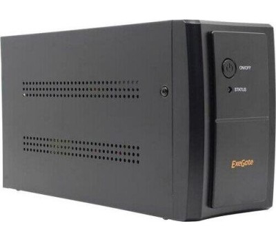 ИБП Exegate EP285483RUS ИБП ExeGate SpecialPro UNB-1000.LED.AVR.EURO.RJ <1000VA/650W, LED, AVR, 4 евророзетки, RJ45/11, Black>