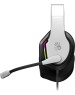 A4TECH Гарнитура игровая Bloody G260p, для компьютера, мониторные, проводные, белый / черный
