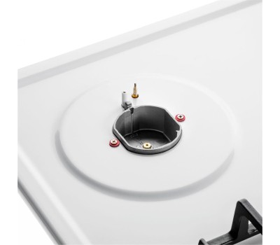 Варочная панель газовая MAUNFELD Газовая варочная панель EGHE.64.6CW/G, 4 конфорки, эмалированная сталь, белый