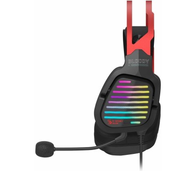 A4TECH Гарнитура игровая Bloody G560, для компьютера, мониторные, проводные, черный / красный [g560 sports red]