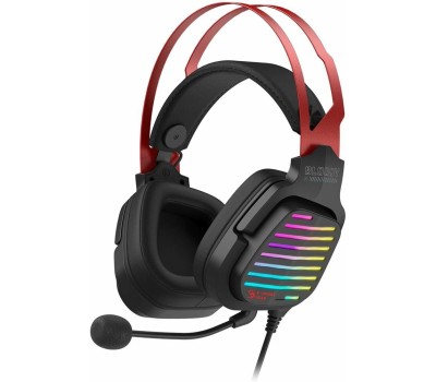 A4TECH Гарнитура игровая Bloody G560, для компьютера, мониторные, проводные, черный / красный [g560 sports red]