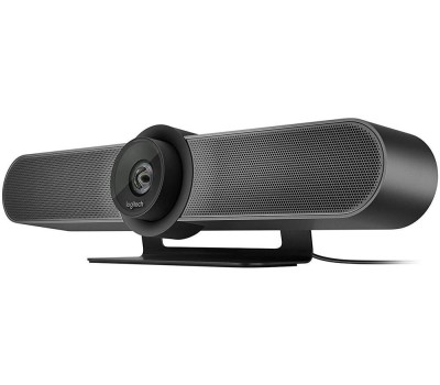 Микрофон LOGITECH Микрофон MeetUp, черный [989-000405]