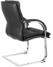 БЮРОКРАТ Кресло T-9927SL-LOW-V, кожа, до 120кг, черный [t-9927sl-low-v/black]
