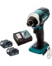 MAKITA Ударный шуруповерт DTD152RME, 4Ач, с двумя аккумуляторами