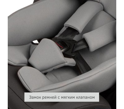 Автокресло детское SIGER УУД Престиж Isofix Lux гр.0+/I/II/III, графит