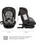 Автокресло детское SIGER УУД Престиж Isofix Lux гр.0+/I/II/III, графит