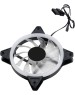 OKLICK Вентилятор OG-CF120RGB3-BK 120мм, 3-pin, от БП:4-pin (Molex), 1200об/мин, 23 дБ, RGB, черный, Ret