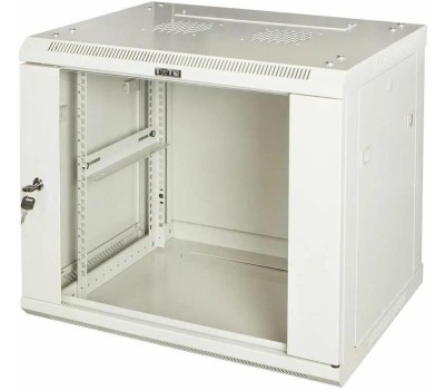 Электроника / Телекоммуникационные шкафы LANMASTER Шкаф коммутационный TWT-CBWPG-18U-6X8-GY настенный, стеклянная передняя дверь, 18U, 600x902x800 мм