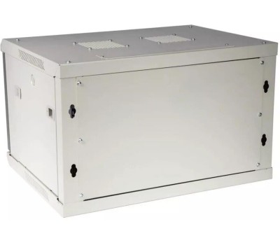 Электроника / Телекоммуникационные шкафы LANMASTER Шкаф коммутационный TWT-CBWPG-18U-6X8-GY настенный, стеклянная передняя дверь, 18U, 600x902x800 мм