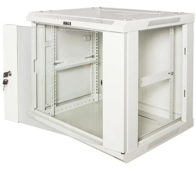 Электроника / Телекоммуникационные шкафы LANMASTER Шкаф коммутационный TWT-CBWPG-18U-6X8-GY настенный, стеклянная передняя дверь, 18U, 600x902x800 мм