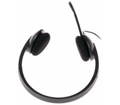 LOGITECH Гарнитура H340 |981-000475| черная, USB, поворотный микрофон, кабель 1.8м