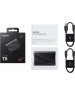Samsung Portable SSD 1TB T9 [MU-PG1T0B/WW] Type-C, USB 3.2 Gen2, R/W 2000/1950MB/s, 88x60x14mm, Black (12 мес.)