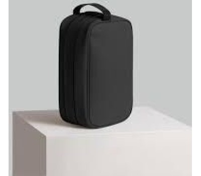 GASTON LUGA Косметичка с двумя отделениями Spläsh Double Zipped Toiletry Bag. Цвет: черный